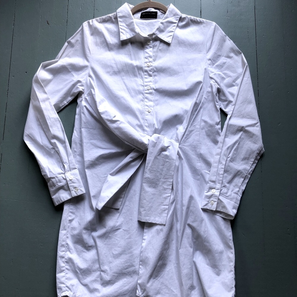 The Fifth Label White Shirt Dress